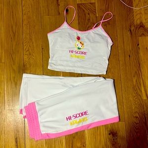 Hello kitty x SHEIN pj set